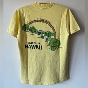 Vintage 80’s Hawaii Rainbow Tourist tee